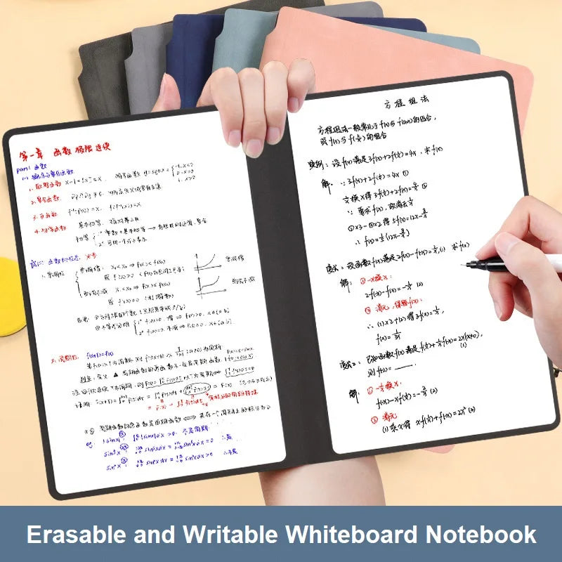 Reusable Whiteboard Notebook Set